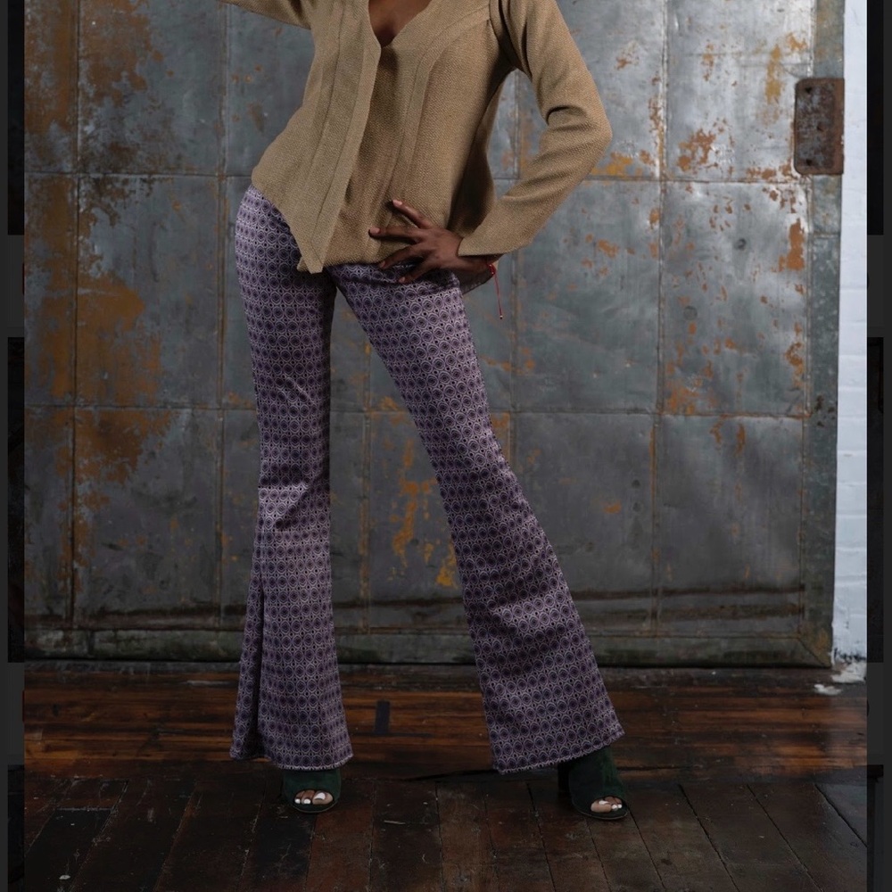Geometric Patterned Pants
